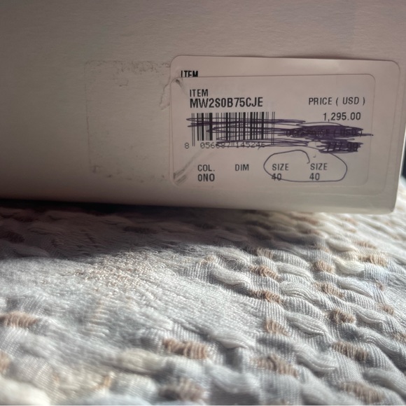 Valentino Black Suede Rockstud
Rolling Muticolor Fringe Sandals - Picture 5 of 5